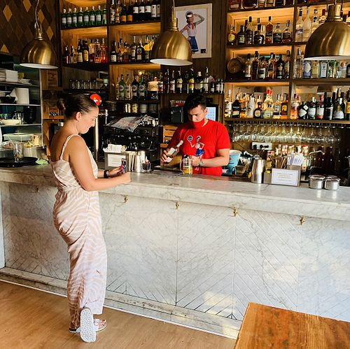 Vegan cocktails 🍸  at Amarre 69 in Barcelona