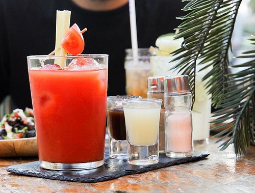 Cocktail at Amarre 69 in Barcelona