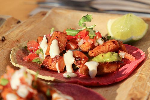 Taco at Amarre 69 in Barcelona