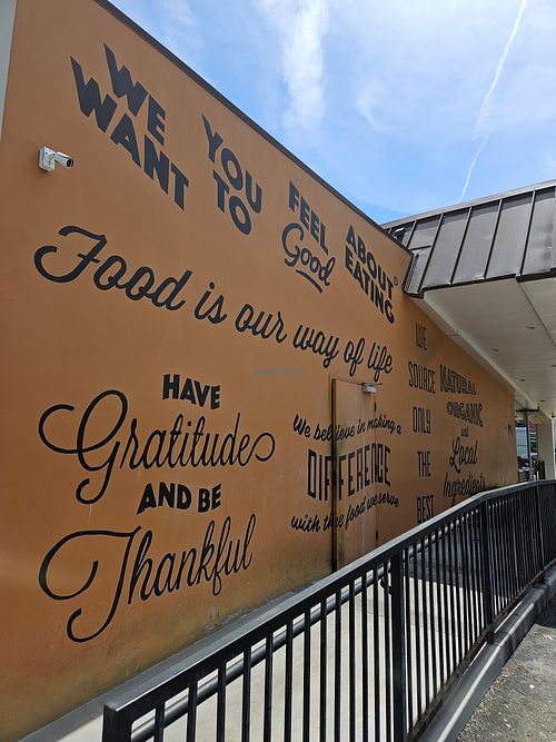 Outs8de wall art at Sharky's Woodfired Mexican Grill  in Studio City