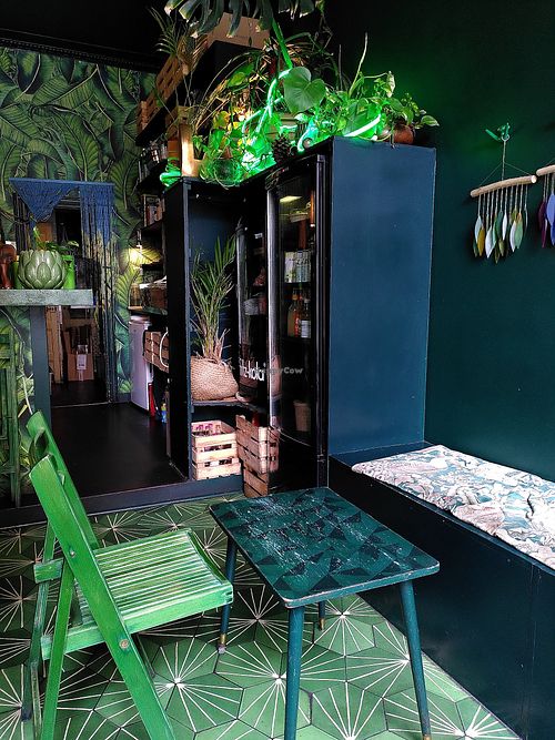 Eat-in space at MyVegina in Stockholm