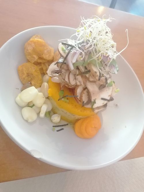  at Los Andenes Vegan in Madrid