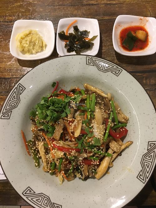 Japchae 15$ at Daehwa Vegetarian in Central Singapore