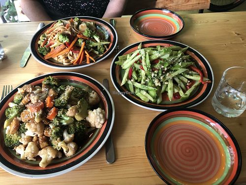 Big portions! at Uncle Feng's in Batumi