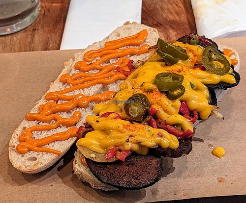 Bulgogi cheese steak at SOIL Vegan Cafe - West in Amsterdam