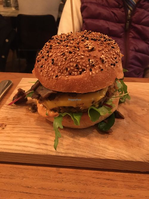 Beyond Cheeseburger  at SOIL Vegan Cafe - West in Amsterdam