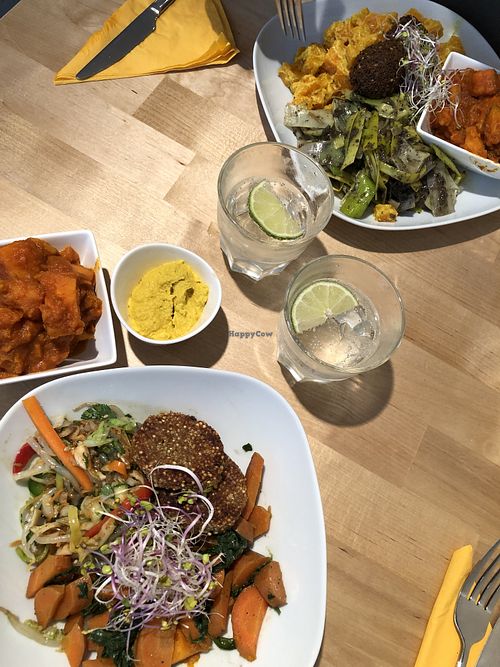 Lunch option at Le Flexitarien in Brussels