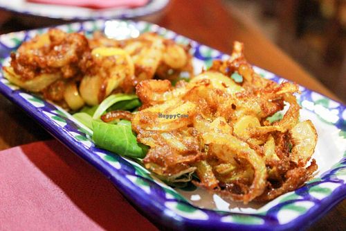 onion bhaji at El Piano in Granada
