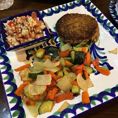 hamburguesa at El Piano in Granada