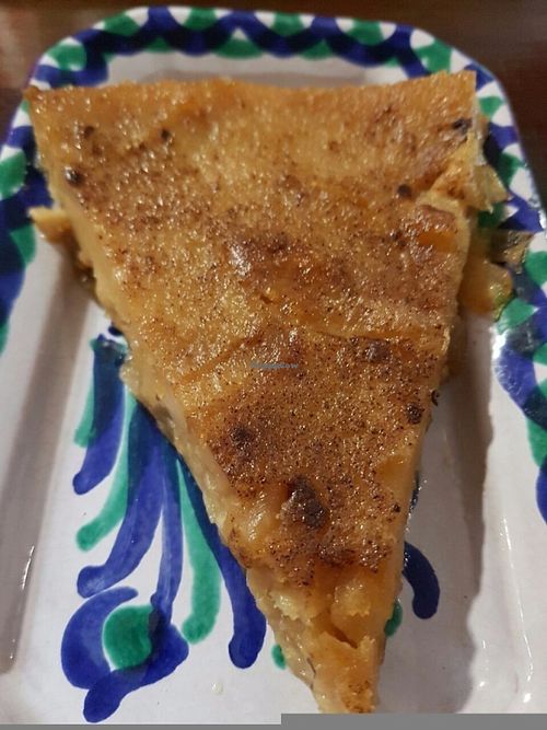 Quiche de cebollas at El Piano in Granada