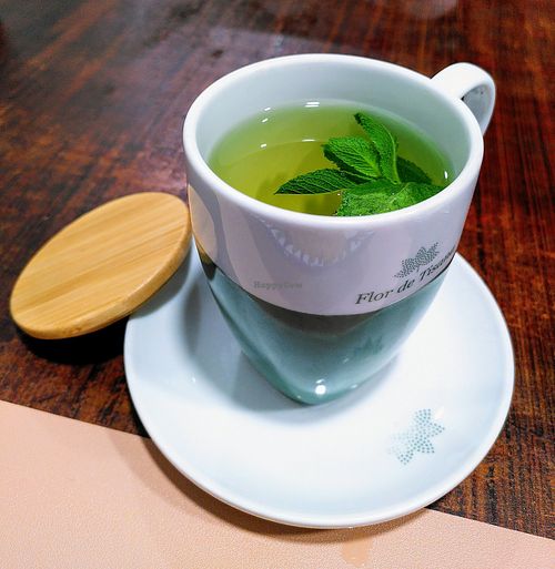 Mint tea at El Piano in Granada