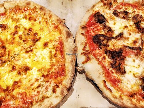 Pizza's ready for pick up. at The Secret Pizza Co in Castletown