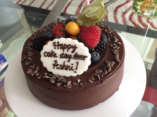 Chocolate heaven - 6 inch cake :) at Sweet Secrets in Kowloon