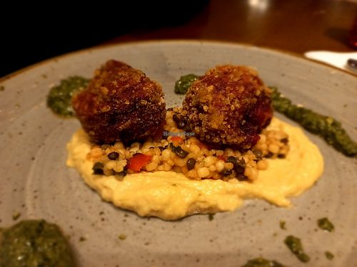 Kids' starter (arancini) at The Harrow Inn in Warlingham