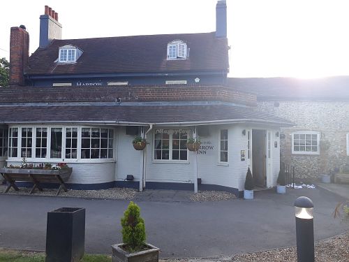 Outside at The Harrow Inn in Warlingham