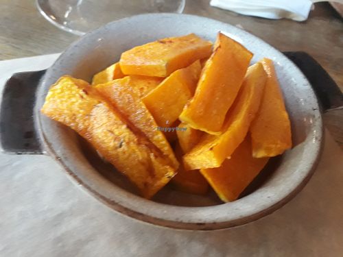 Butternut squash side dish at The Harrow Inn in Warlingham