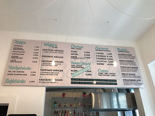 Board at Leckerschmecker in Cologne