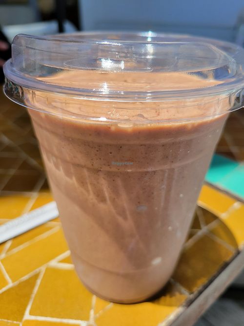 Cacao smoothie $12 at Juicy Ladies in Pacific Palisades