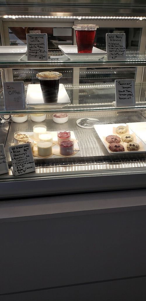 Lemon Strawberry. Awakening.  Amazing desserts at Bigfoot Natural Cafe in Carlsbad