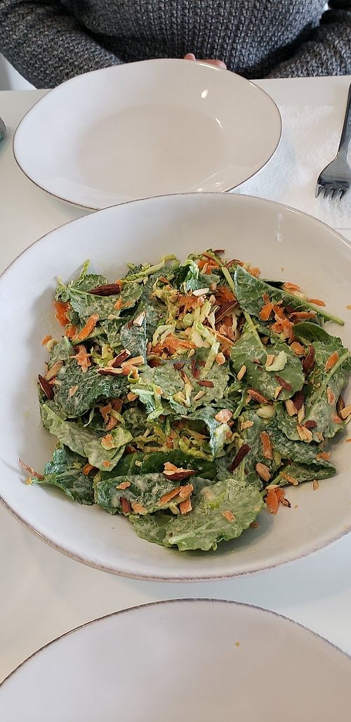 Bigfoot small salad. at Bigfoot Natural Cafe in Carlsbad