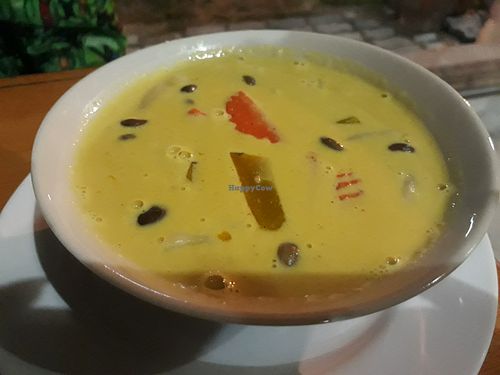 Panang curry at Lin's Thai Vegetarian Kitchen in Koh Phangan