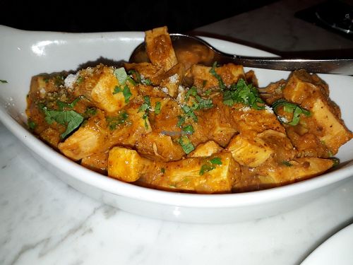 Jackfruit Curry at Masala Dabbas in Orpington