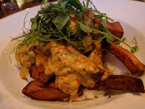 COCONUT VEGETABLE CURRY at The Castle in Castleton