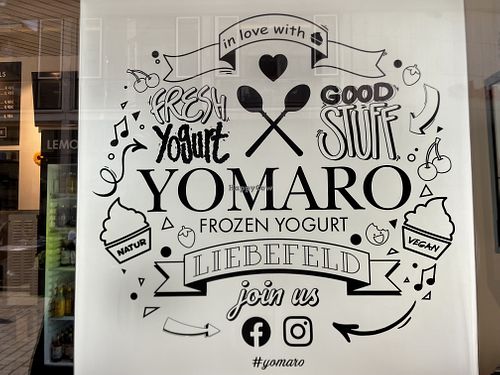 sign at YOMARO in Bielefeld