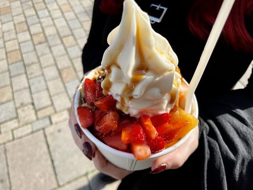 fruit cup at YOMARO in Bielefeld