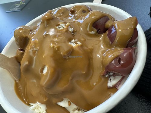 vegan caramel  at YOMARO in Bielefeld