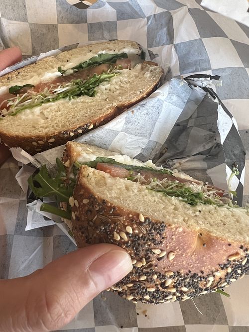   at Tandem Bagels in Mankato