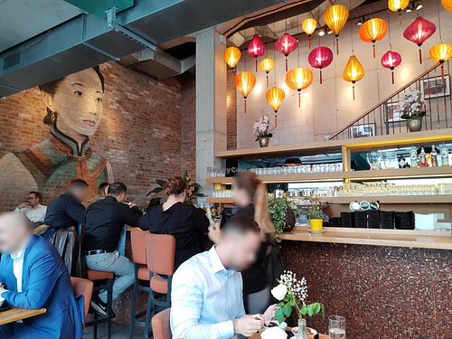 Interior at Lucky Dumpling in Zurich