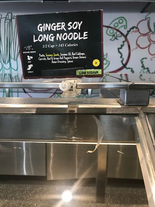 Vegan options at Fresh Choice in Gilroy