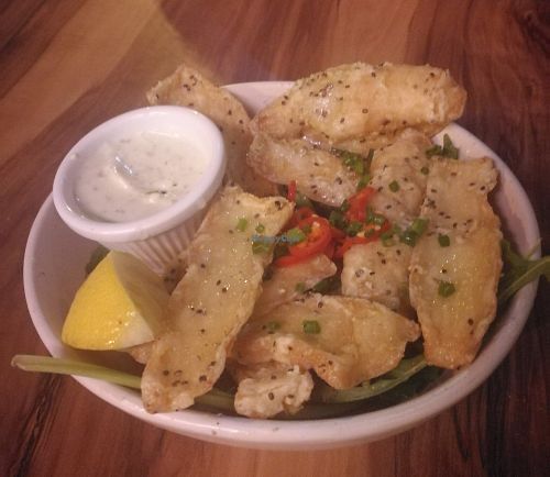 Salt & Pepper Calamari Entree at Yavanna in Paddington