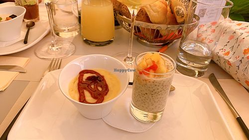 sweet veganbreakfast options at Glüxfall in Salzburg