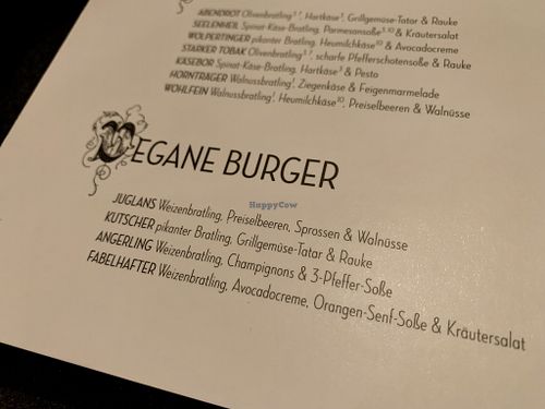 vegan burgers at Hans im Glück - Mediapark in Cologne