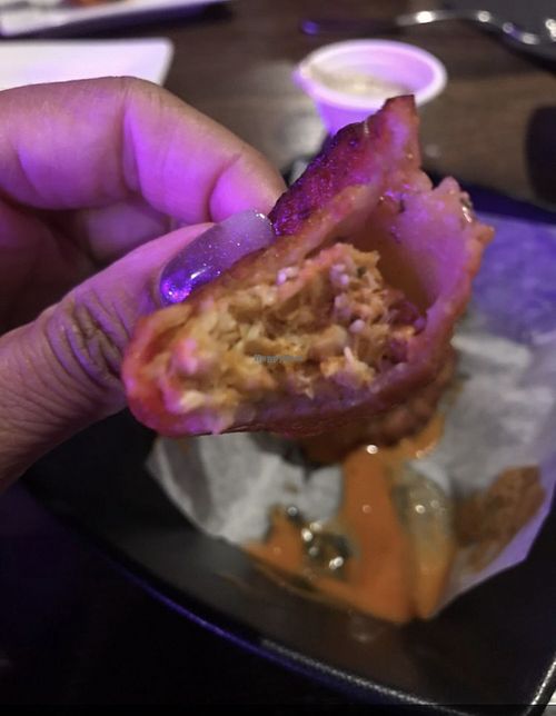 Inside buffalo   at Crispy Edge in St Louis