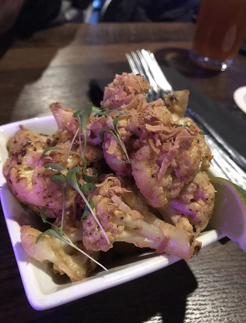 Roasted Cauliflower  - not good  at Crispy Edge in St Louis