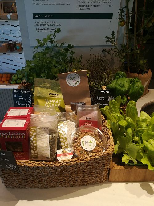 Vegan snacks at Moss in Mallorca