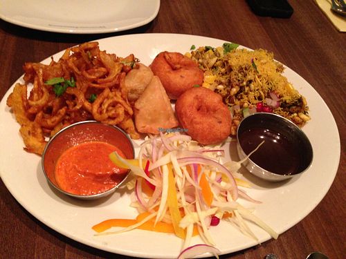 sharing platter for two (vegan) at Woodlands - Leicester Square in London