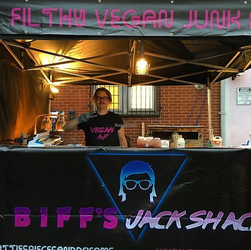 Exterior (from their social media) at Biff's Jack Shack - Broadway Market in East London