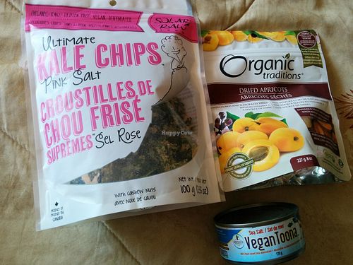 my purchases (June 2018) plus a So Delicious ice cream bar at Dawson Creek Health Food Centre in Dawson Creek