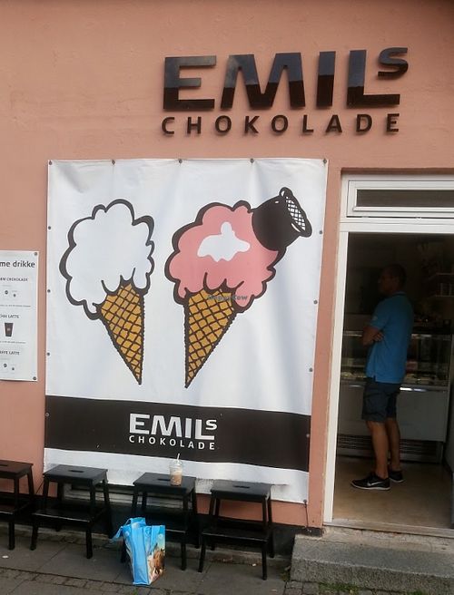 🍦  at Emils Chokolade in Soro