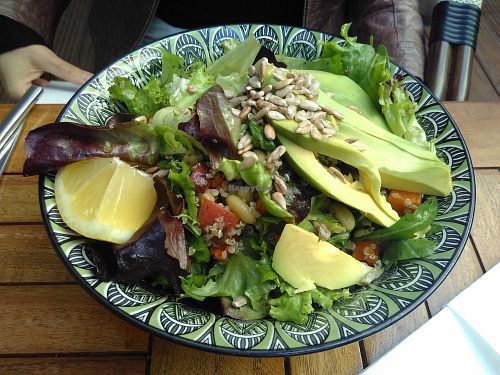 Salad bowl at Mingle Cafe in Larnaca