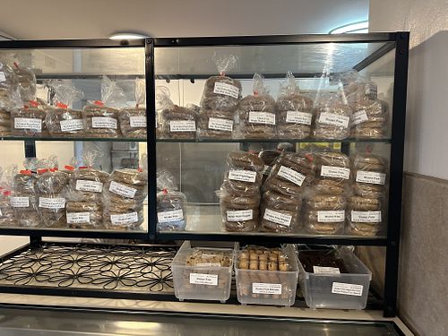   at Buns and Roses Organic Wholegrain Bakery in Edmonton