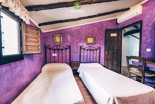 Twin Room 1 at Meson Mudejar in Archez