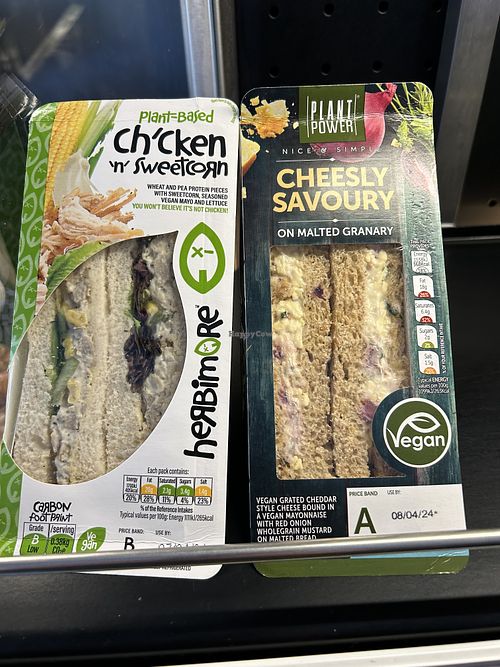 VG sandwiches   at Tiffin Coffee in Bradford