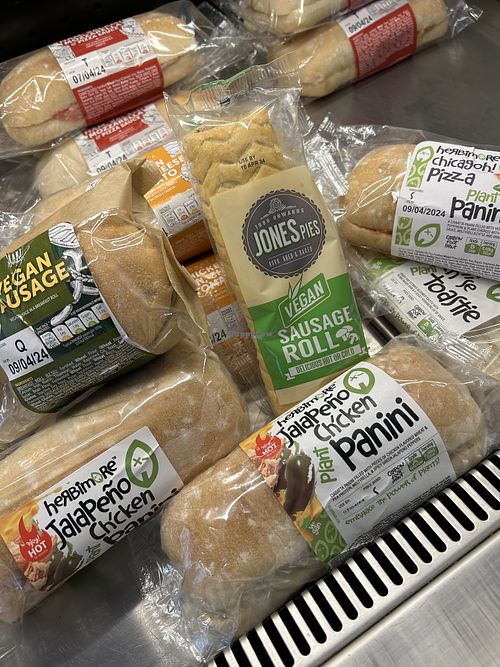 VG snacks   at Tiffin Coffee in Bradford