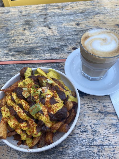 Poutine  at Lola Rosa - Places des Festivals in Montreal