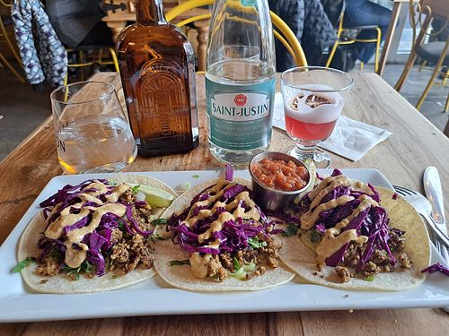 Tacos encore at Lola Rosa - Places des Festivals in Montreal